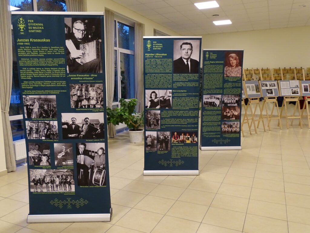 Renginio „Laiko natos" akimirka