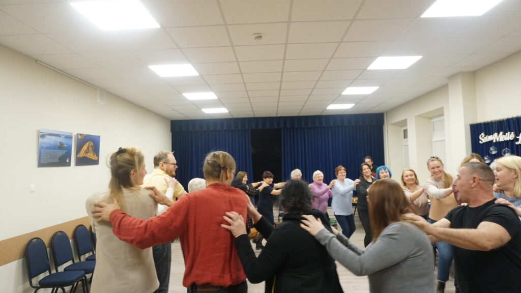 Su Sauliumi Lipinsku mokomės ratelių