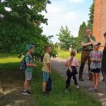 Pirmąją dieną stovyklautojai pradėjo susipažinimo valandėle bei edukacine veikla „Vilkija senovėje ir šiandien“