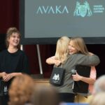 Vilkijos kultūros centro direltorė dėkoja viešnioms