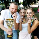 Paplūdimio turnyro Vilkijos seniūno taurei laimėti prizininkai