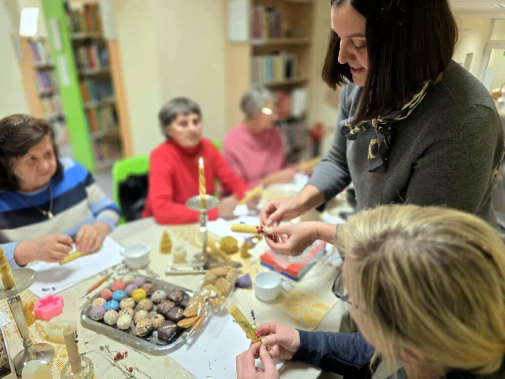 Užsiėmimą vedė edukatorė Jurgita Marazienė