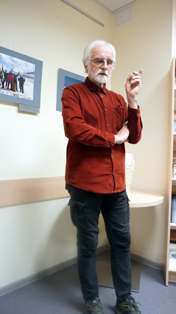 Pasakotojas Arūnas Sniečkus