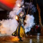 „Viduramžiai.lt“ ugnies šou