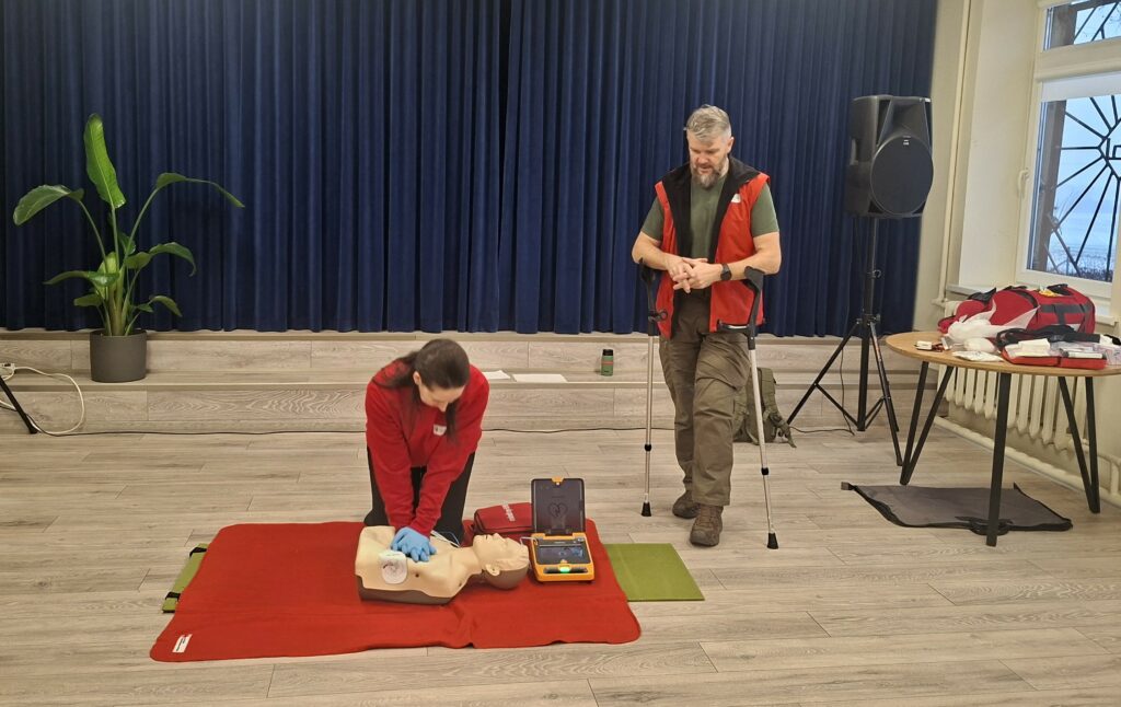 Pirmosios pagalbos mokymai Padauguvoje