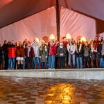 Dainuoja Vilkijos gimnazijos vaikai