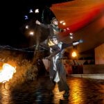 „Viduramžiai.lt“ ugnies šou