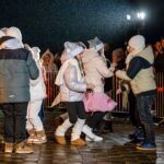 Šoka Vilkijos gimnazijos vaikai