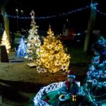 Šventiškai pasipuošęs parkas