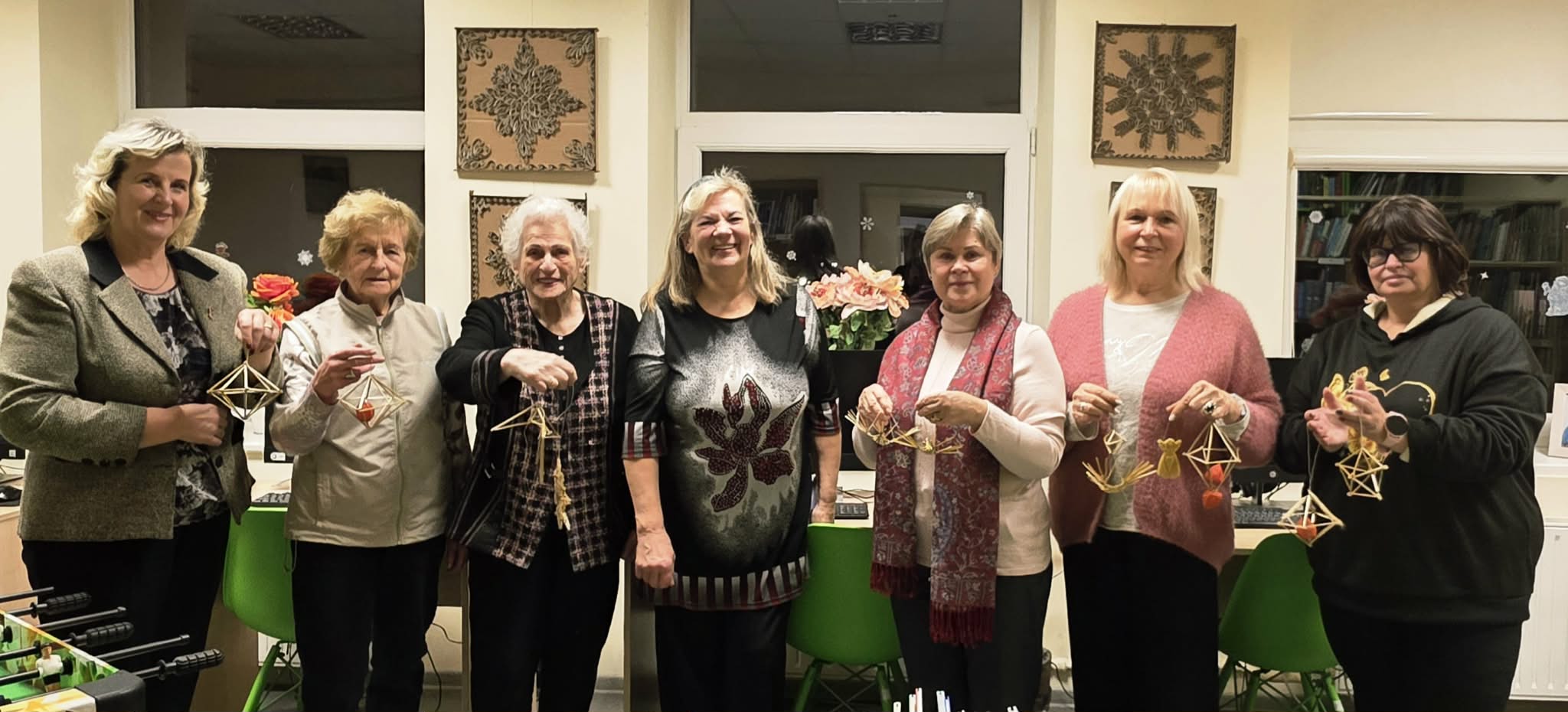 Edukacija paliko daug gerų emocijų, dalyvių rankose sukurti darbai