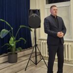 Susirinkusius sveikino Vilkijos miesto seniūnas Paulius Amanaitis