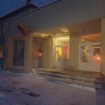 Liučiūnų laisvalaikio salės languose sužibo žvakutės