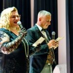 Renginio vedėjai Eglė Simonaitienė ir Svajūnas Tiknius