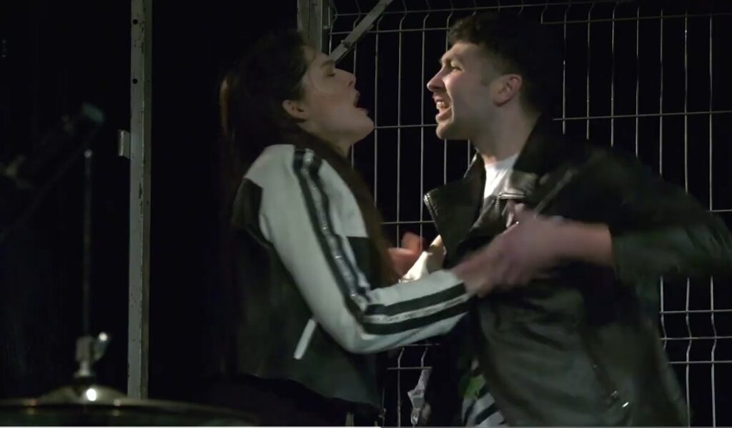 Spektaklio peržiūra Panevėžyje