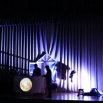 Spektaklio ,,Atžalynas" spektaklio akimirka Alšėnuose