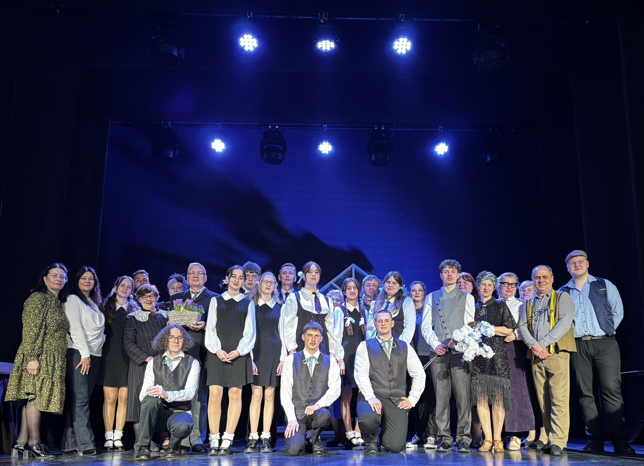 Spektaklio ,,Atžalynas" akimirka