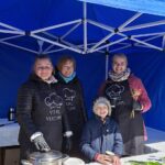 „Vilkų virtuvė“ kvietė vaišintis ant laužo kepta kiaušiniene.