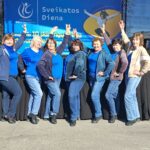 Šokių kolektyvas ,,Skrajūnė" Sveikatos dienos renginyje Kėdainiuose