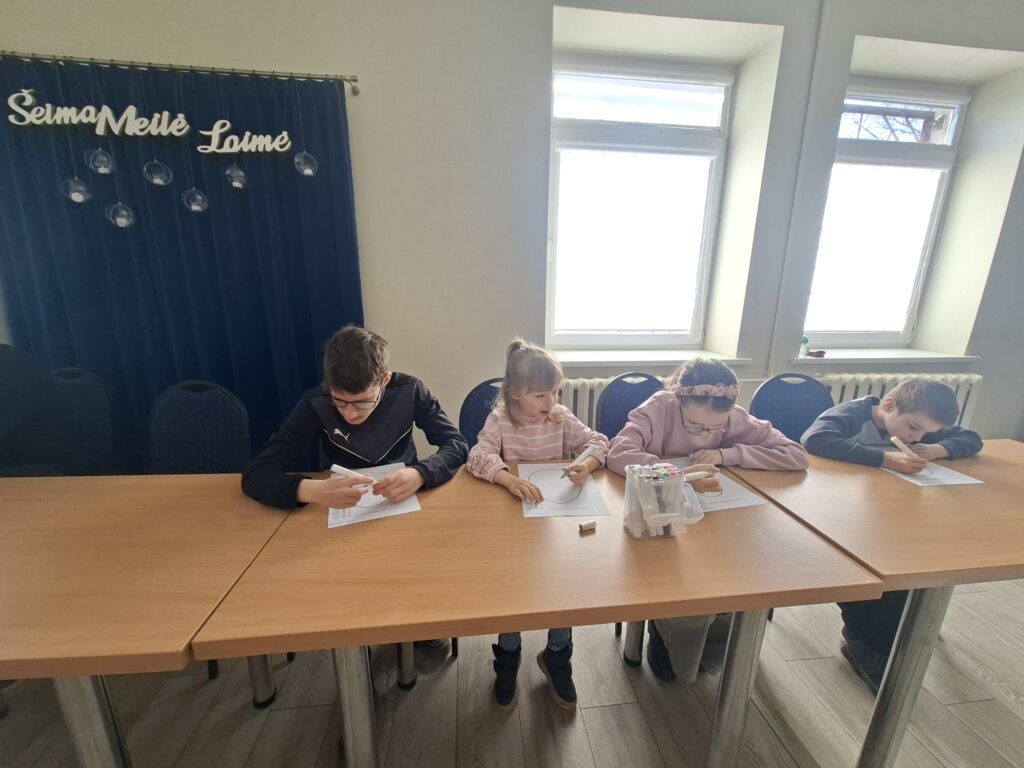 Akimirka iš renginio "Vaikų Velykėlės"