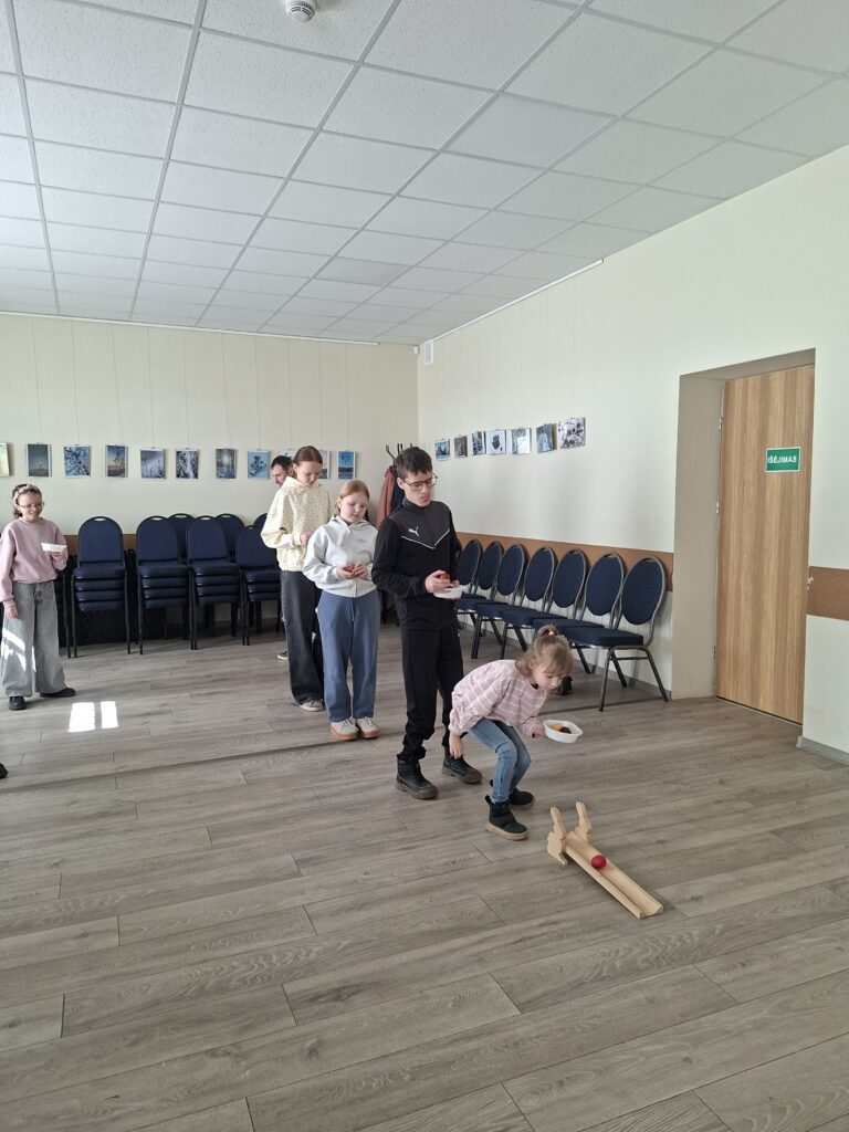 Akimirka iš renginio "Vaikų Velykėlės"