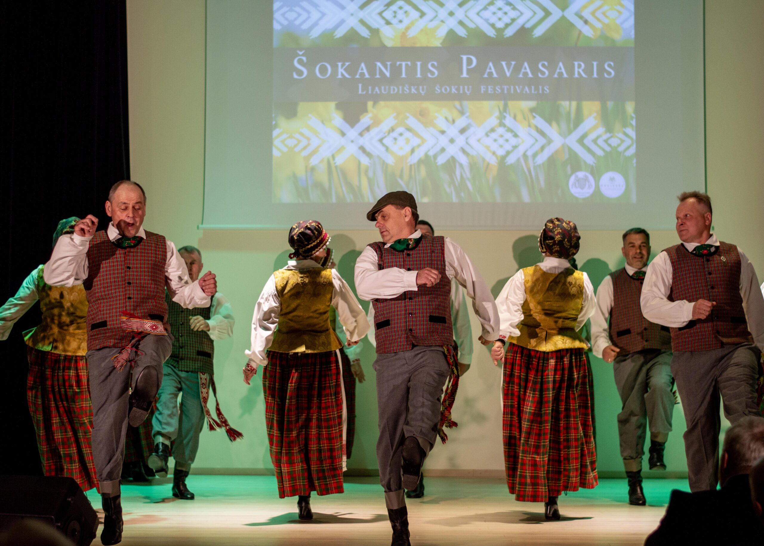 Akimirkos iš liaudiškų šokių festivalio "Šokantis pavasaris"