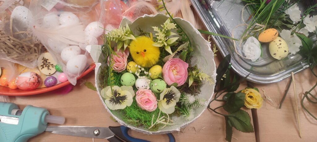 Akimirka iš edukacijos „Kurkime Velykas kartu“