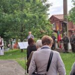 Minėjimas prie tremtinių kryžiaus