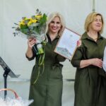 Vokalinio ansamblio „Saulėtekėnai“ meno vadovė Andžela Mickutė