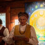 Liaudiškos muzikos kapelos „Vydraga“ koncertas- A. ir J. Juškų etninės kultūros muziejuje. Foto Gintarės Anužės