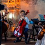 Muziką vakarui dovanojo Kauno Suzuki metodo violončelių ansamblis