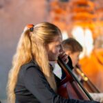 Muziką vakarui dovanojo Kauno Suzuki metodo violončelių ansamblis